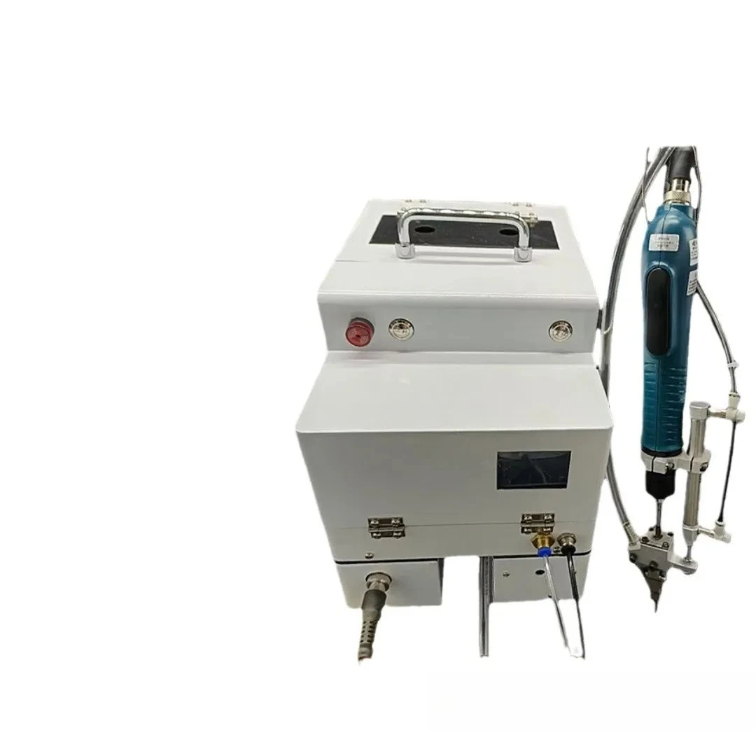 Handheld automatic locking screw machine Blowing automatic nut screwing machine