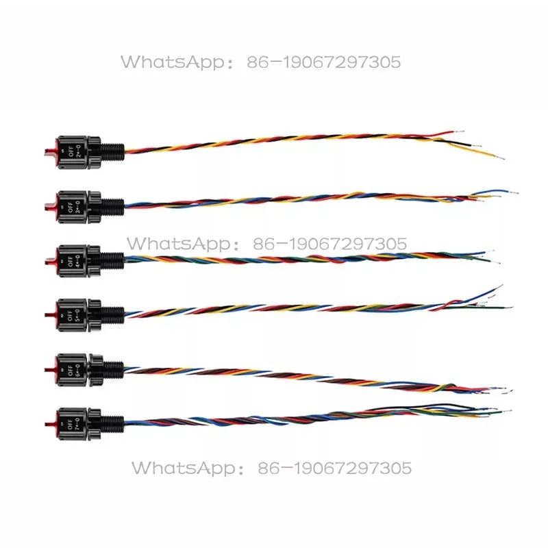 Rotating band switch sealed cabin deep-sea on-off multi position rotating waterproof switch