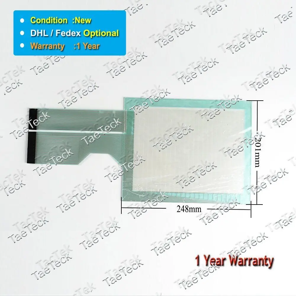 Touch Screen Glass for 2711-T10G16L1 2711-T10G20L1 2711-T10G3L1+Overlay #