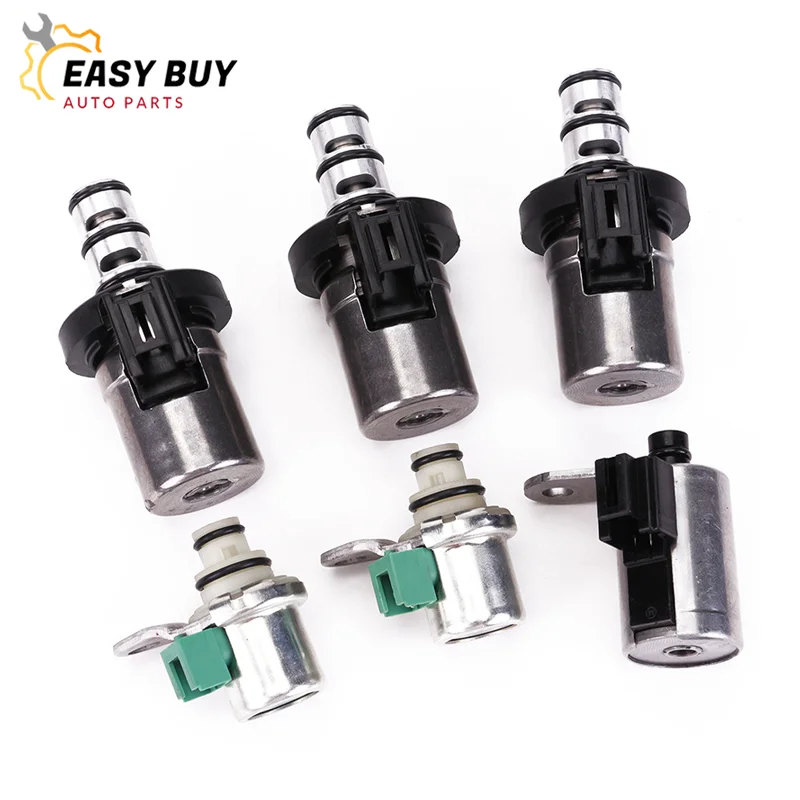 4F27E FN4A-EL Transmission Solenoid Solenoids Kit with Filter KIT Suit 4F27E FN21-21-1F1 for 99-UP Ford Mazda 2 3 5 6 CX-7 MPV