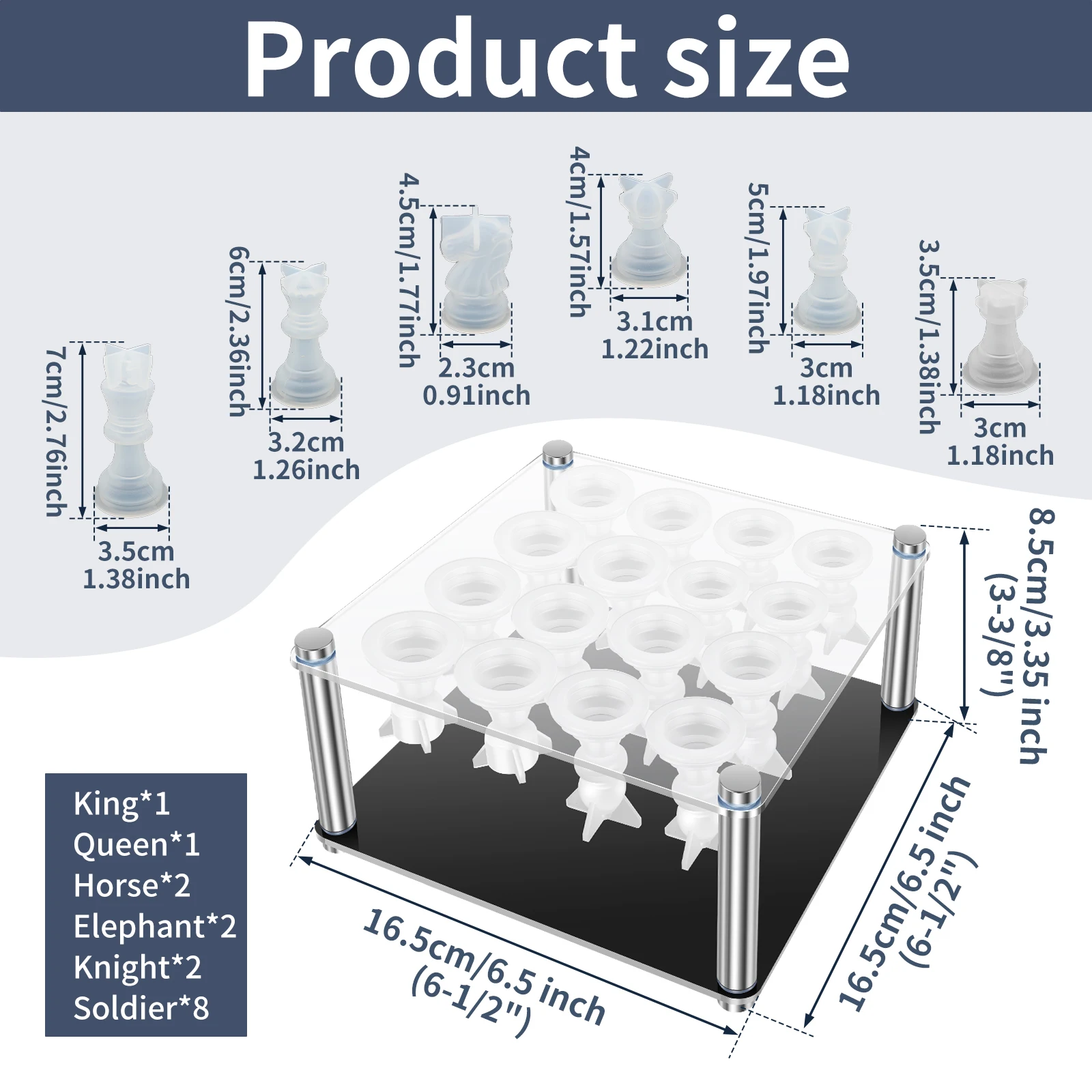 Thumbnail 2 - #65 Best Epoxy Resin Mold Sets to Buy In 2026