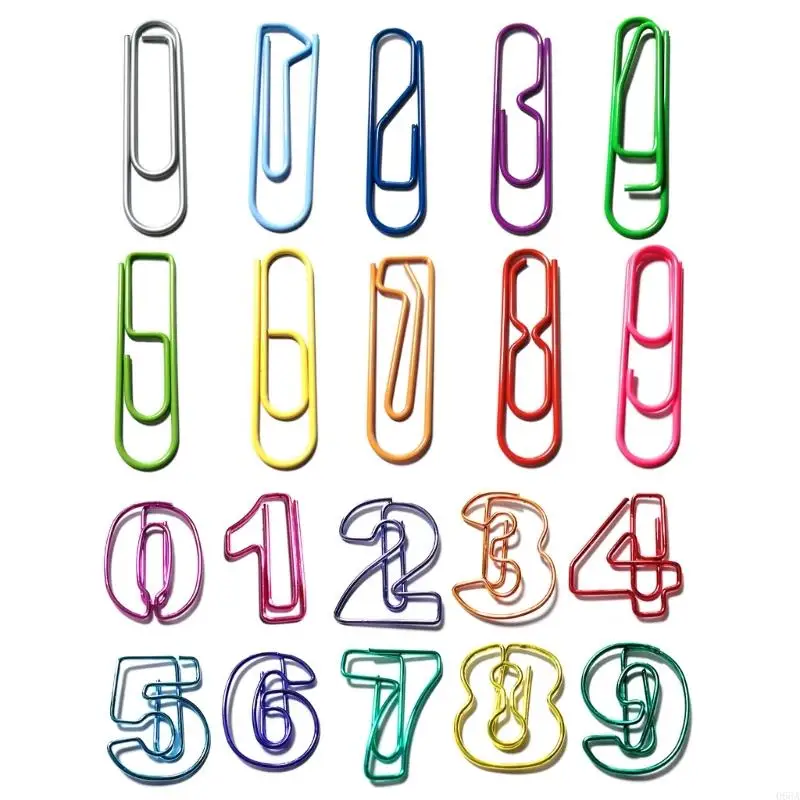 초기 수학 기술 개발 및 보안 문서 보관을 위한 10개 창의적 열거형 종이 클램프