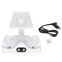Controller Charging Dock 5V 2A VR Headset Stand Type C LED Indicator Charging Stand 2 Magnetic Clasp for PSVR2 for PS5 VR2
