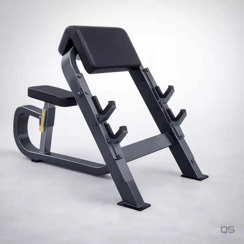 

Preacher Curl Bench Weight Bench for Commercial Gym Equipment Biceps Training Bench for Small Oly Bar Workout