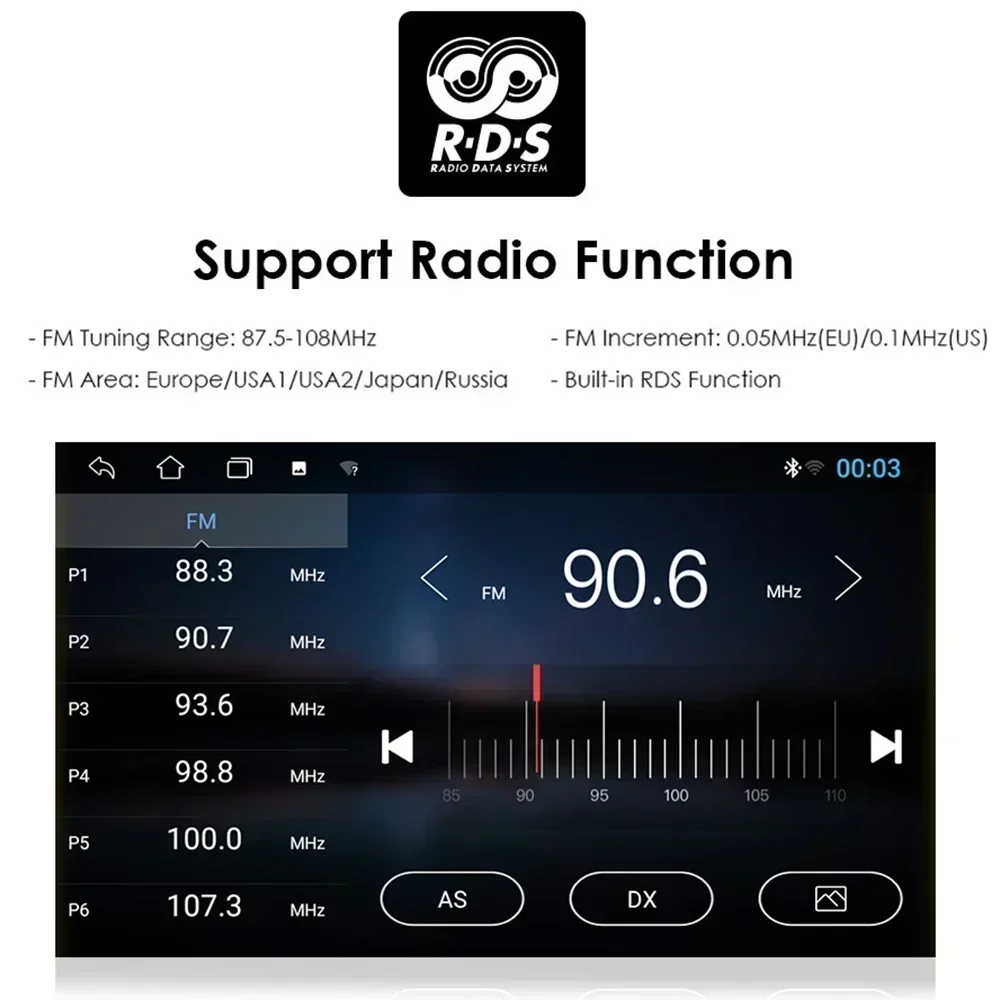 Radio Multimedia con GPS para coche, Radio con Android, 2 Din, RDS, para VW, Volkswagen, Skoda, Octavia, Golf 5, 6, Touran, Passat B6, Polo, Jetta, Amarok 3