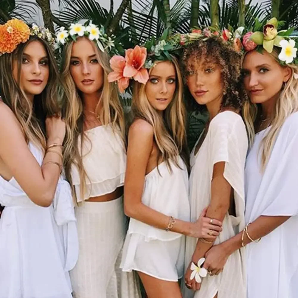 50 Stück 2,4 Zoll weiße Schaumstoff-Hawaiianische Frangipani-künstliche Plumeria-Blumenhut-Haarspangen für Zuhause, Party, Strand, Urlaub, Dekoration – Detail 5