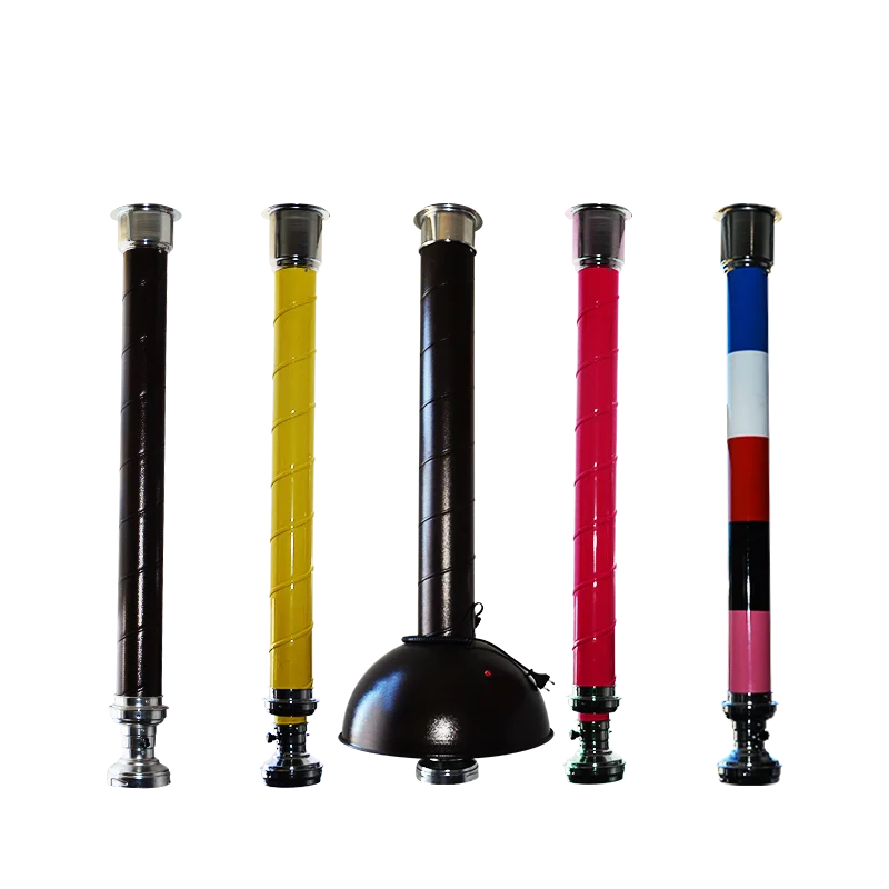 LanYuXuan restaurante comercial barbacoa tubo de escape de humo telescópico accesorios de barbacoa tubo de ventilación tubo de escape ahumado con L