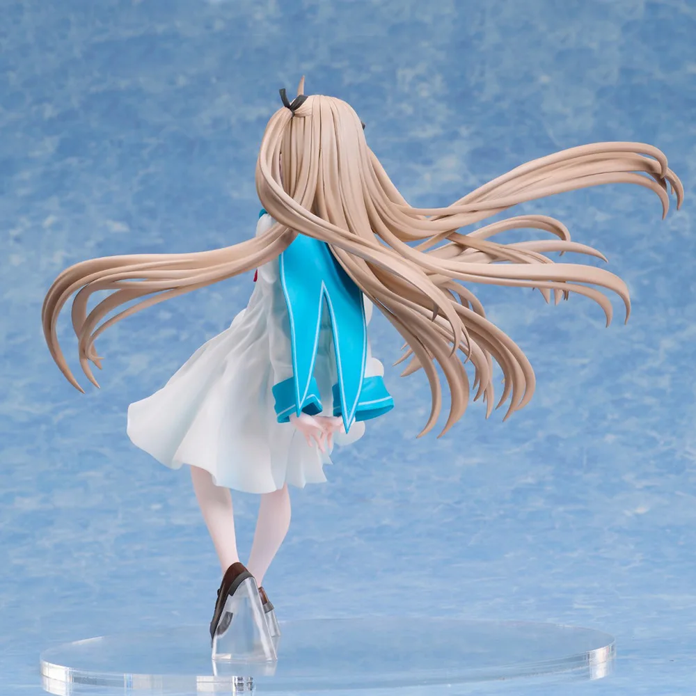 20 センチメートル ATRI -My Dear Moments ATRI 白いドレス美少女アニメ手作りアクションフィギュアデスクトップケース装飾飾りギフト