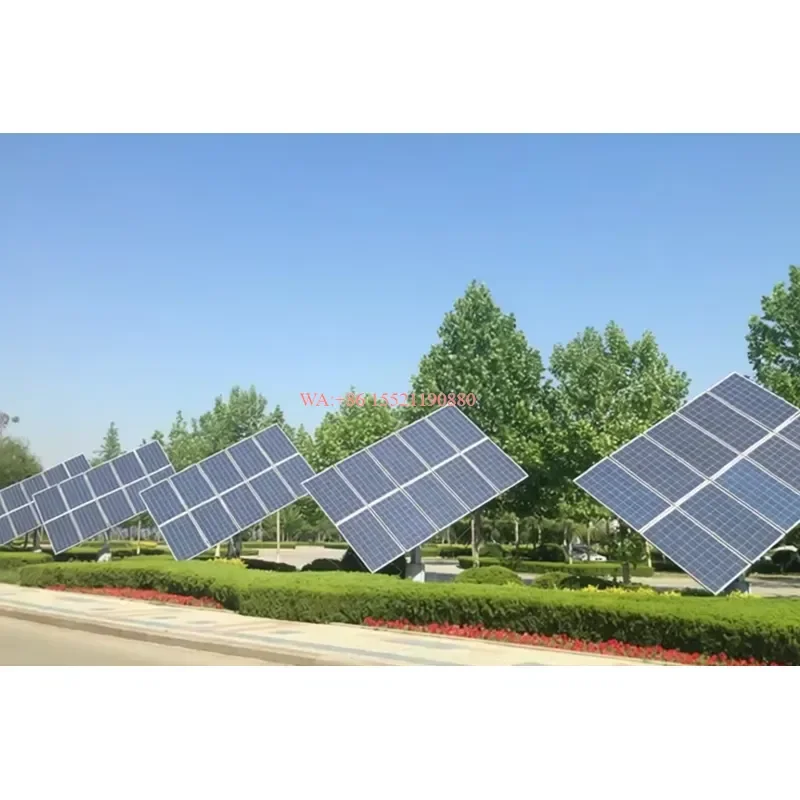 wmwmnu for High Efficiency Dual Axis Solar Tracker System Automatic Sun Tracking CE TUV Certified Hot Galvanizing Q235 Q345