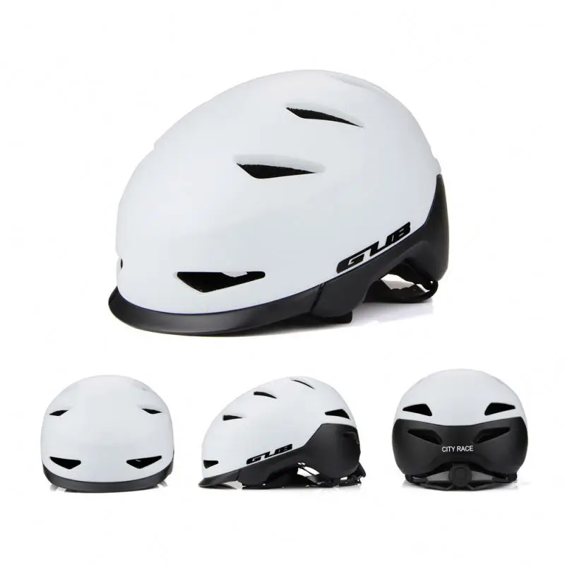 GUB CITY RACE Electric Scooter Helmet Half Open Face Electric Bicycle Helmet With Visors Scooter Motorbike City Leisure Helmet