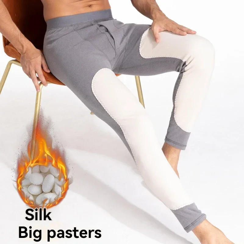 

Зимние утепленные наколенники, теплые шерстяные штаны, термобелье, теплые зимние штаны для йоги, мужские термолеггинсы для бега и тренировок