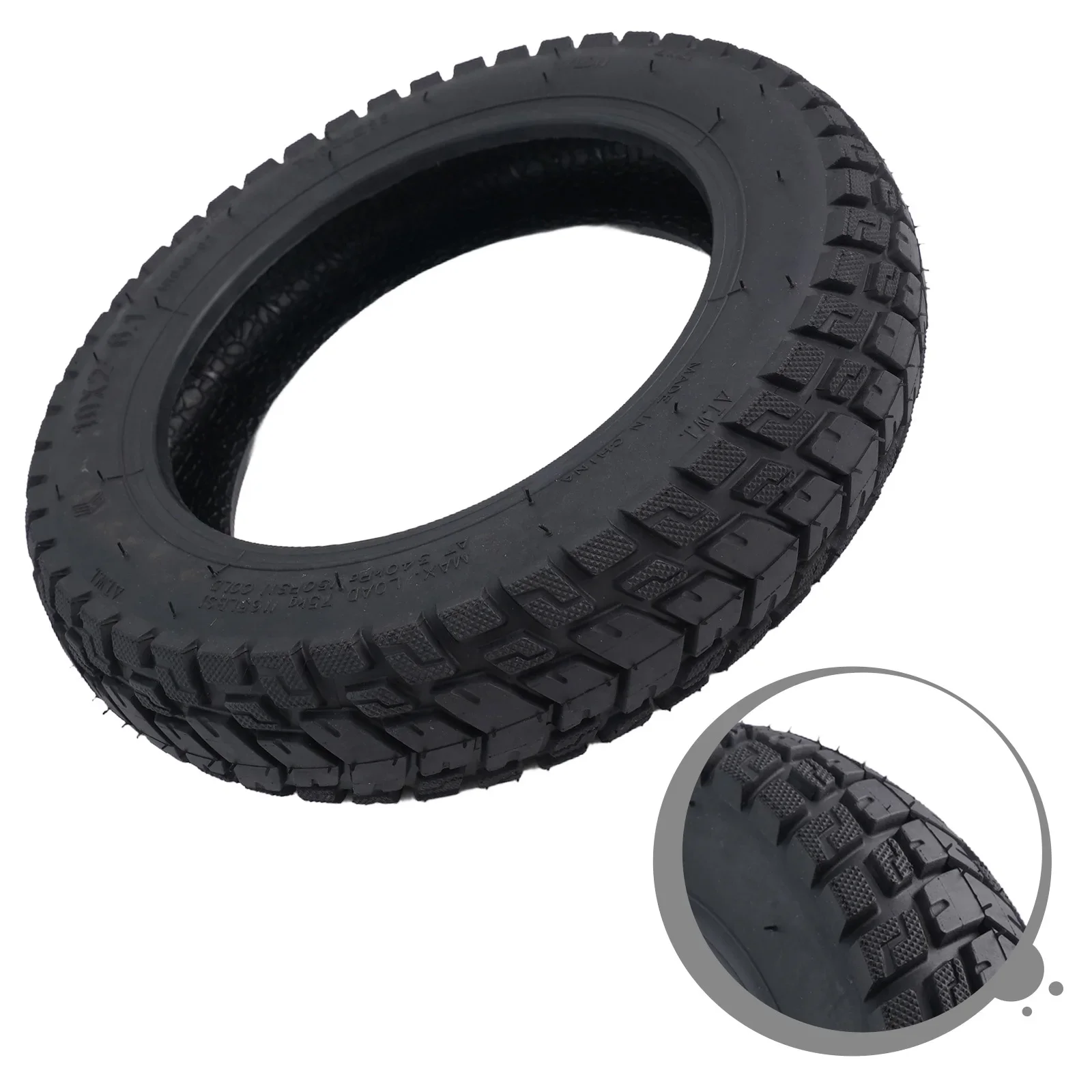 

10 Inch 10x2-6.1 Tubeless Tyre Off-Roads Tire For Xiaomi Electric Scooter Rubber Tubeless Tyre Off-Roads Tire Parts