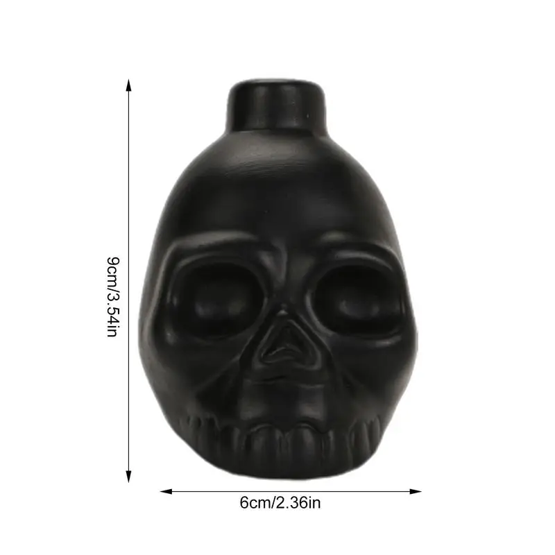 Silbato de muerte espeluznante, Calavera negra, grito azteca, Calavera negra, fuerte grito humano, silbato de guerra, alto Decibelio, similar al humano