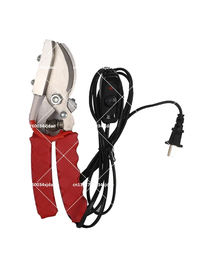 Electric Heating Tail Cutter Clipper Scissors 80W 370℃ Piglet Tail Cutting Plier for Pig Sheep Goat Farm Tool
