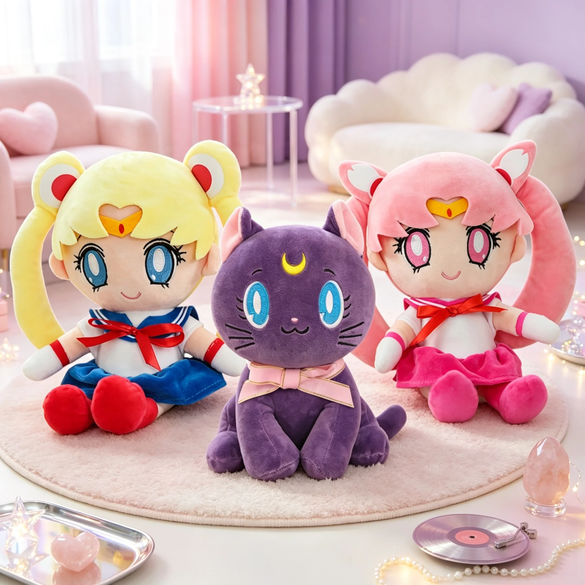 Home Decor Online - 츠키노 우사기 카이오우 미치 플러시 인형