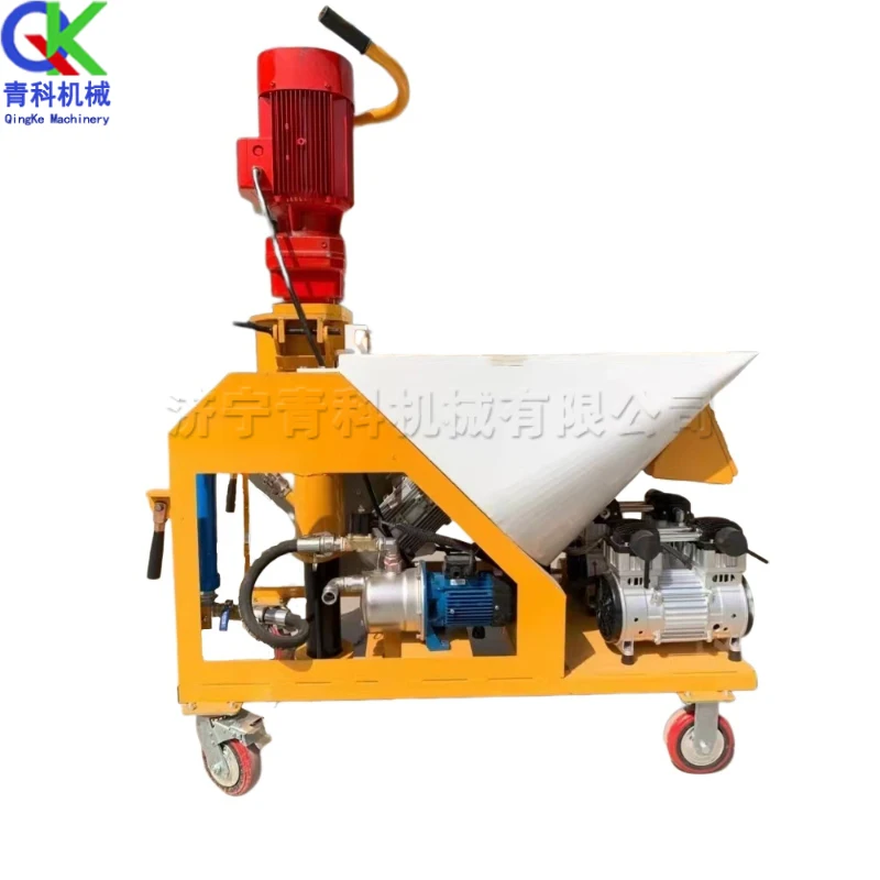 M9 Gypsum Sprayer Automatic Putty Spraying Screw Type High Pressure Sprayer Machine Machine