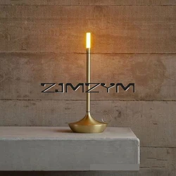 Touch Sensor Atmosphere Candle Table Charging Plug Dual-purpose Led Night Light Lamp Restaurant Bar Romantic Decoration Lamps
