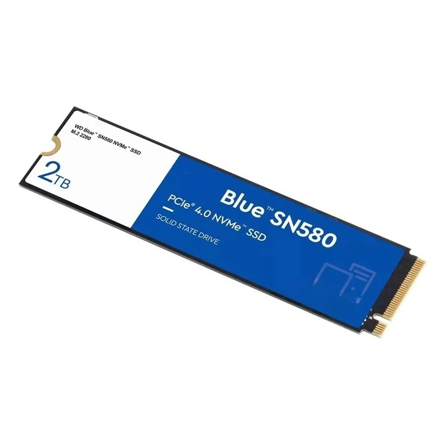 Disco rigido interno a stato solido blu SN580 NVMe SSD da 500 GB 1 TB M.2 per laptop e desktop