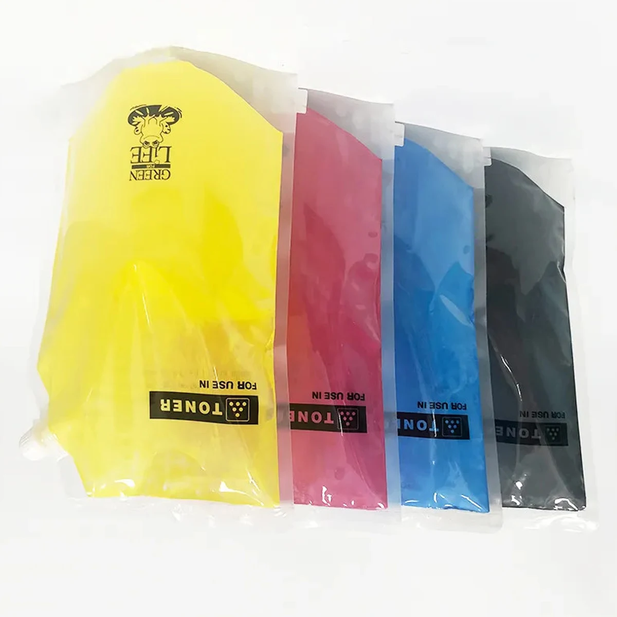 

1KG Ink Toner Powder Dust Refill Kits Reset for Sharp MX-C-55-TM MX-C-55-TY MX-C-55-B MX-C-55-BK MX-C-55-K MX-C-55-C MX-C-55-M