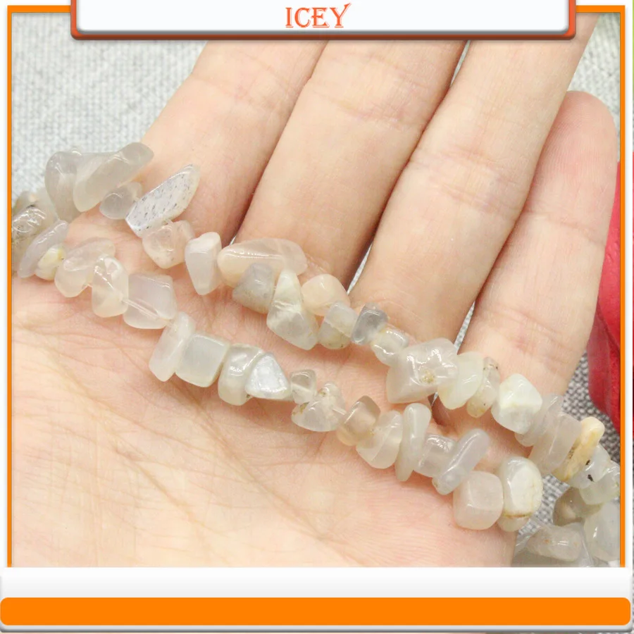 10g Crystal Gravel Colored Moonlight Bead with Holes Demagnetized Gravel Irregular Scattered Beads DIY Jewelry Accessories