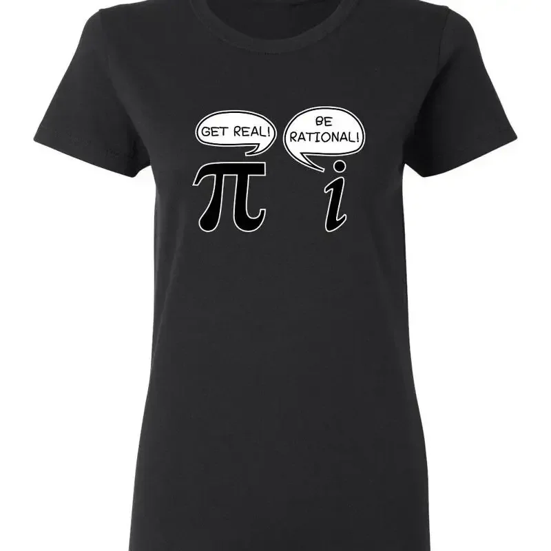 Get Real Be Rational Sarcastic Novelty S Funny Womens T Shirt