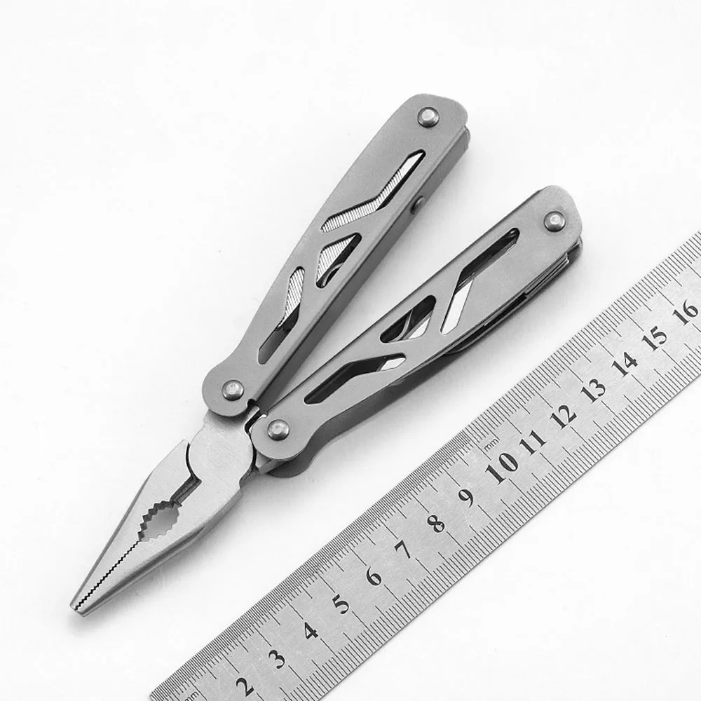 EDC Multifunctional Pliers Tactical Knives Nylon Oxford Bag Outdoor Survival Camping Folding Knife Multitool Pliers EDC Gadgets