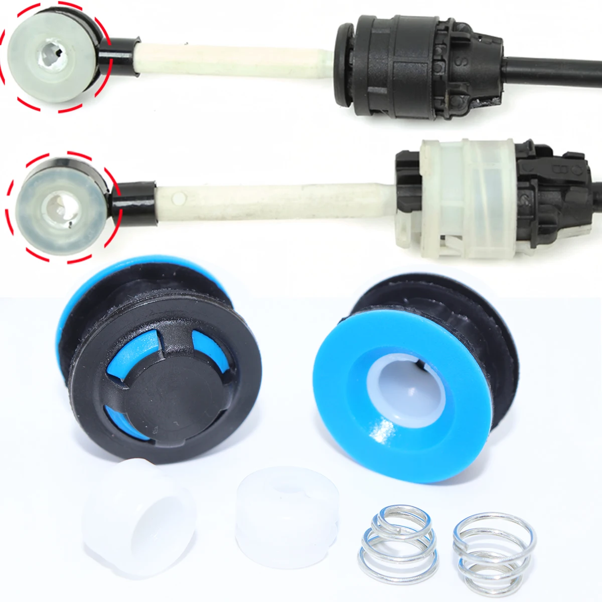 

MT Gear Shift Cable Linkage End Rod Bushing Gearbox Shifter lever Selector Adapter Grommet Repair For Opel Movano 2010 2011-2021