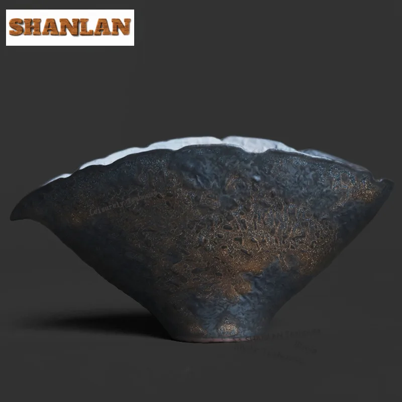 

110ml Gilded Eagle Beak Tea Pitcher Tea Divider Cha Hai Dispenser Household Justice Cup Puer Fair Mug Drinkware Supplies Gifts