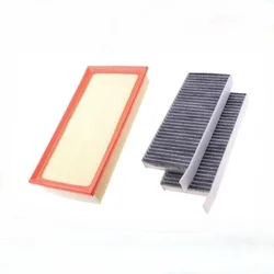 9806411580 Air filter& YL00265980 Cabin Air Filter For Citroen C5(C84)  Peugeot 5008 350 380 THP /4008 1.6 1.8  2017 2019 2016