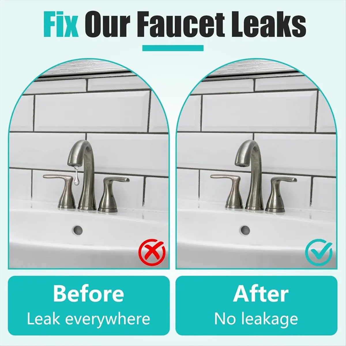 Budget-Friendly-RP28603 Faucet Stem Repair Kit Replacement for Faucet, Work Well to Stop the Leaking Faucet Cartridge