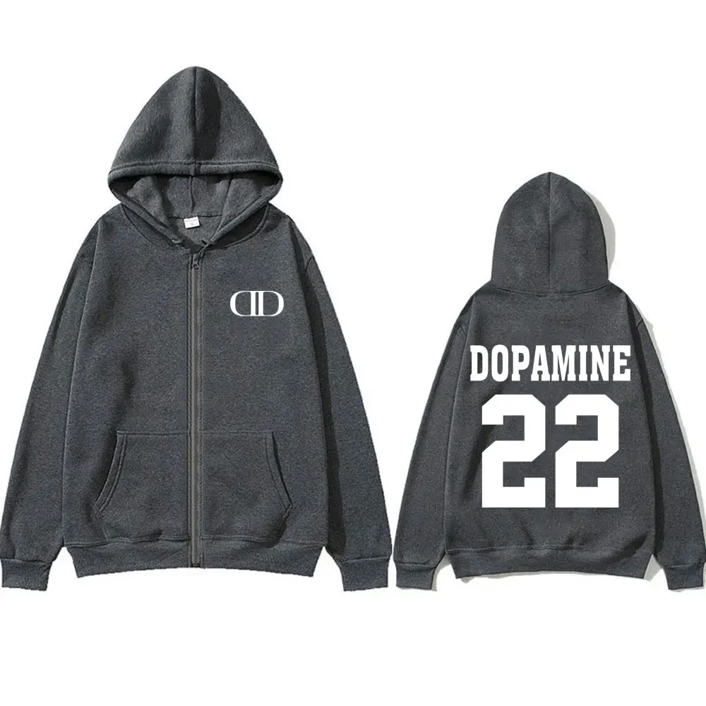 Women's Cotton Blend Zip Up Hoodie, Long Sleeve Casual Pullover with Custom Print, Autumn Streetwear Hooded Sweatshirt