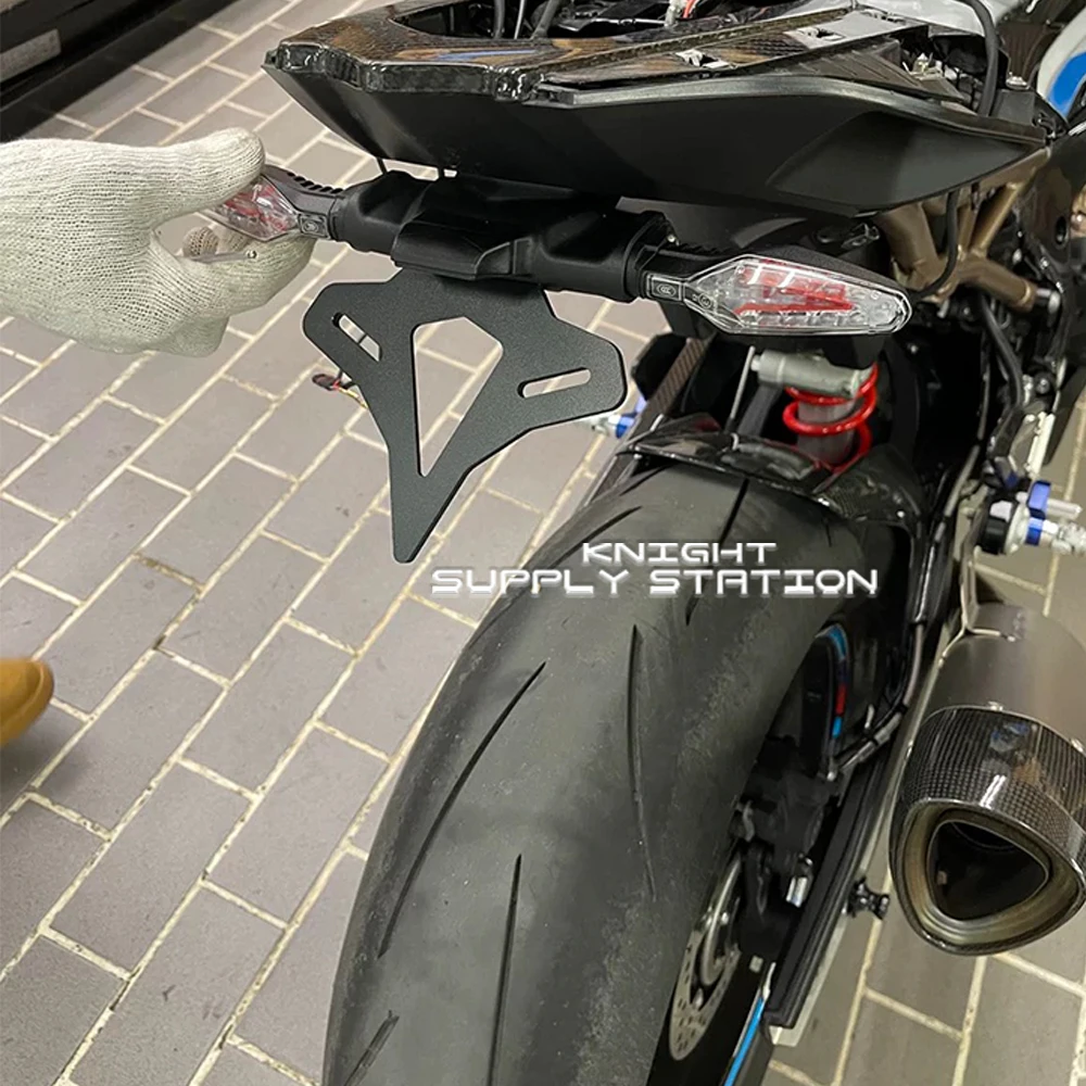 오토바이 후방 테일 번호판 거치대 LED 라이트, BMW s1000r S1000R 2021-2023, S 1000 RR S1000RR 2019-2022 M1000R 2019-2023