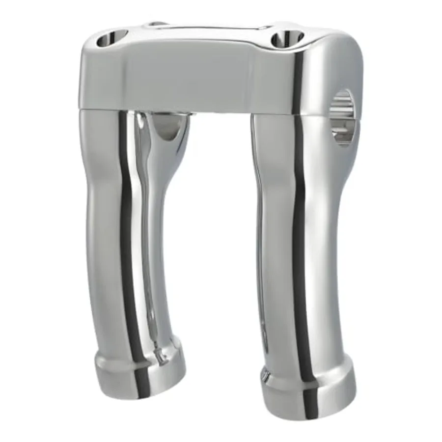

Chrome Handlebar Riser for Harley Softail Street Bob FXBBS Breakout FXBR FXBRS Universal Fit Motorcycle Handlebar Upgrade with