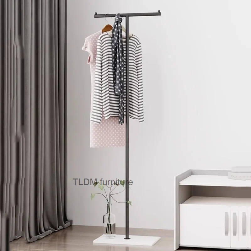 

Store display clothing rack black minimum value independent bedroom jacket rack organizer storage rack Para Roupa modern