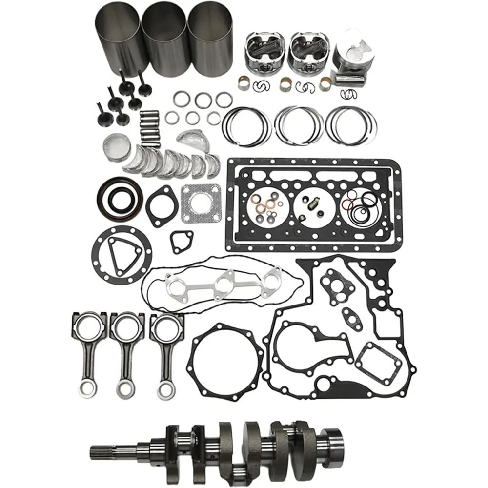 

Overhaul Rebuild Kit&Crankshaft&Connecting Rod for Kubota Engine D750 D750B