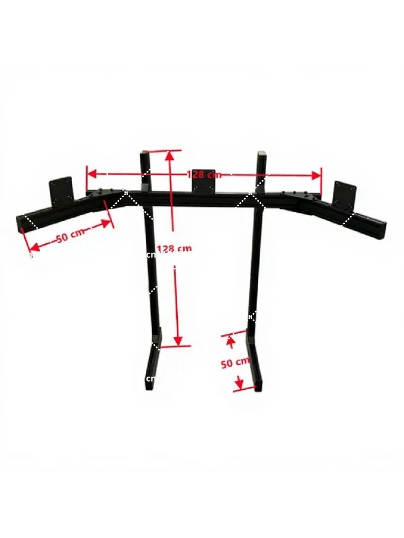 Heavy Duty Triple Monitor Stand, Fits Up to 32