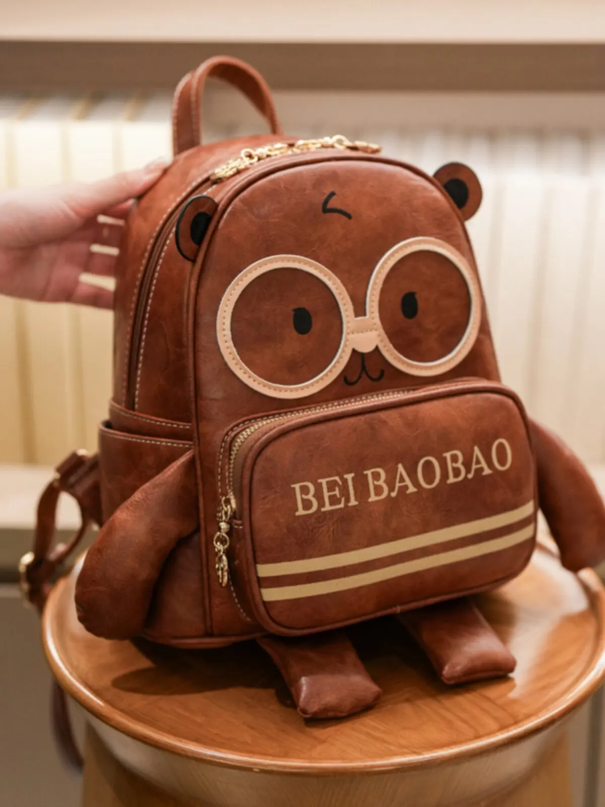 

Soft Girl New Cute Simple Versatile Fashion Backpack Women's High-end Sense Large-capacity Cartoon Schoolbag Tide Female