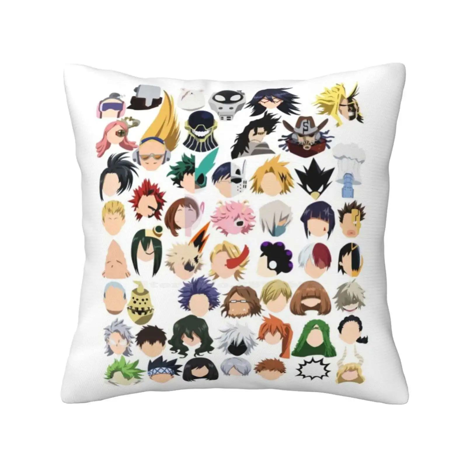 U.A. High Bedroom Office Hug Pillowcase Boku No Hero Academia My Anime U A Highschool Skyhigh All Might Deku Izuku Midoryia