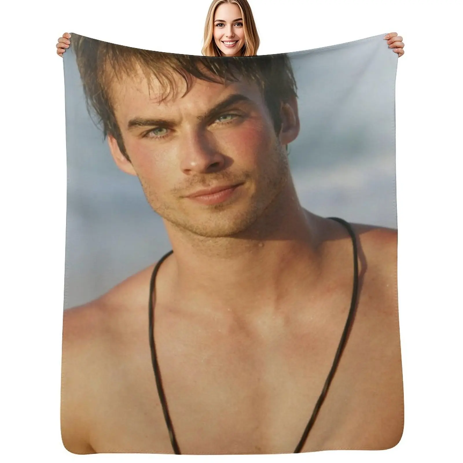 

ian damon Throw Blanket Blankets For Sofas Retros Blankets