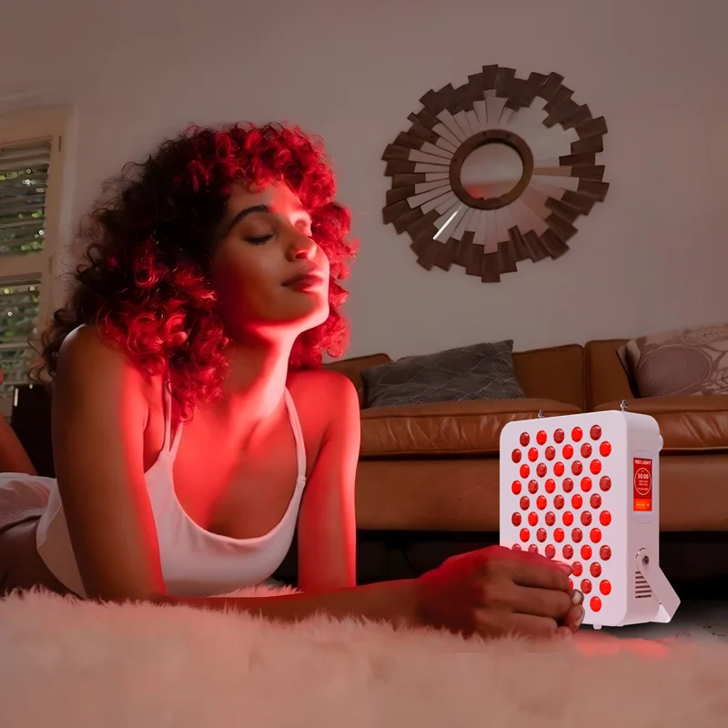 

Smart Library Red Light Panel 850nm Near Infrared Light Device Physio App Control Operation Red Light Th