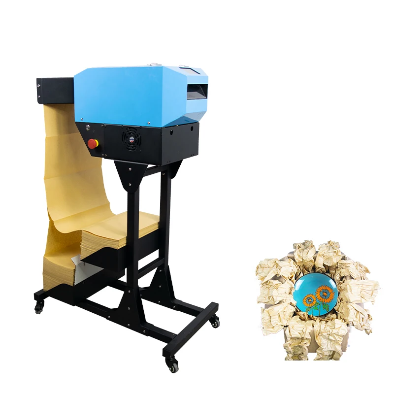 2025 New Release Packaging Protective Making Pad Cushion System Kraft Paper Void Fill Machine