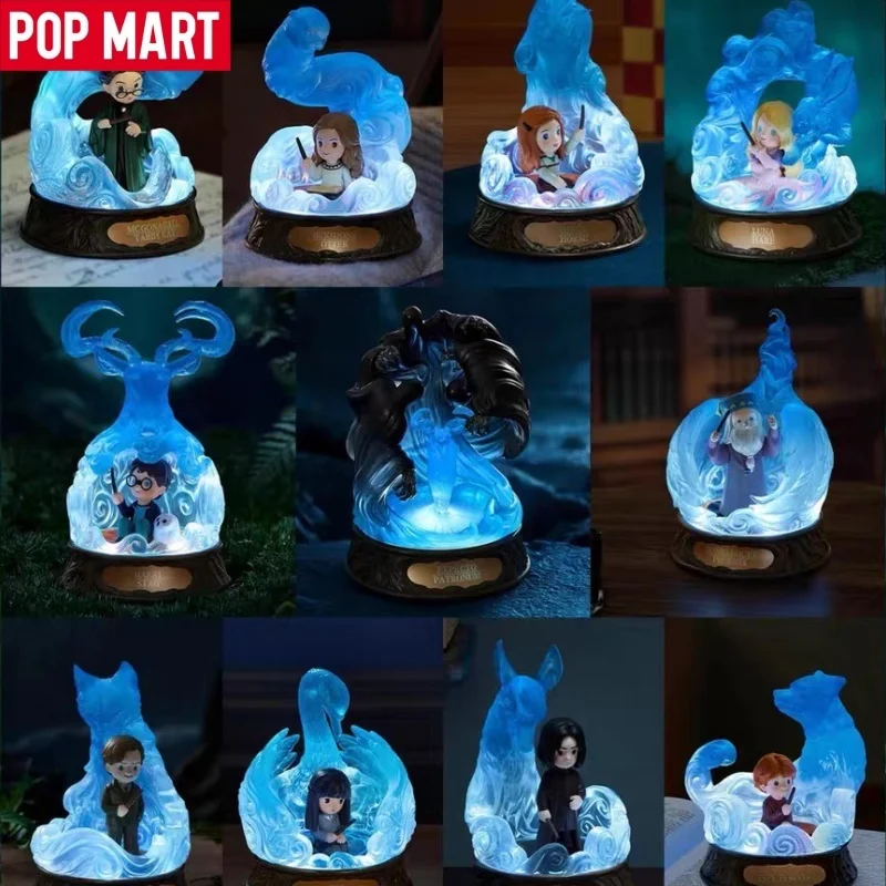 Neue Hot Popmart Harry Potter Patronus Serie Blindbox Original Spielzeug Überraschungstasche Mystery Box Puppe Anime Figur Ornament Spielzeug