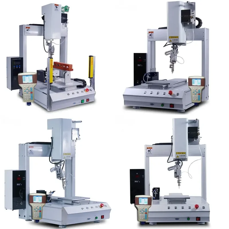 for China Automatic Robot Desktop PCB Board Making Equipment Three Axis Soldering Machine Product Assembly Line Production