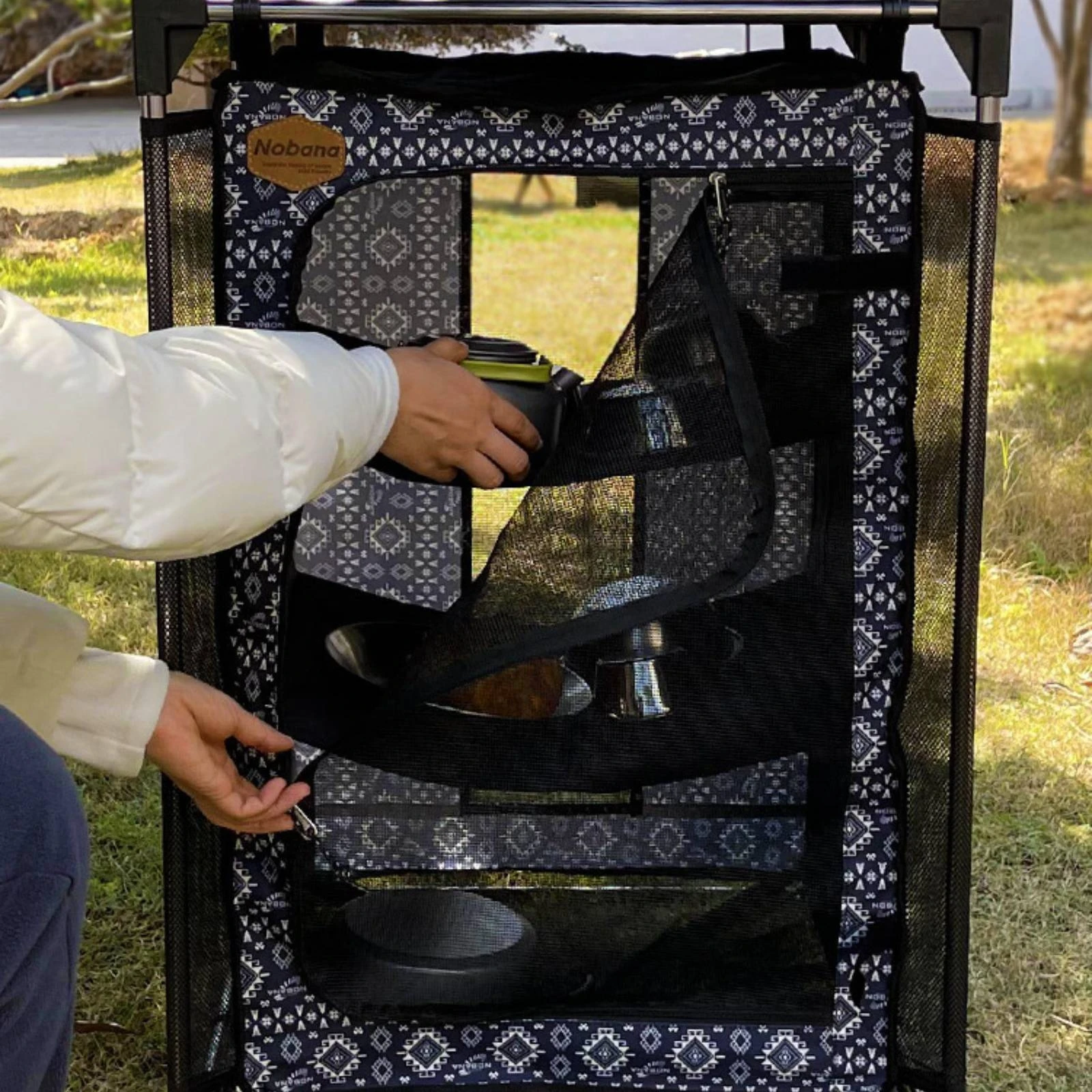 folding-storage-shelf-cabinet-compact-camping-storage-cabinet-outdoor-gear-quick-set-up-weather-resistant-for-campers