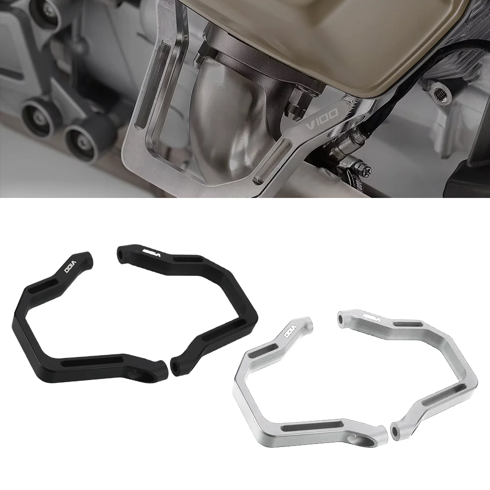 

FOR Moto Guzzi V100 Mandello S Stelvio 1000 2023 2024 2025 2026 Engine Guard Protection Frame Slider Crash Pad Falling Protector