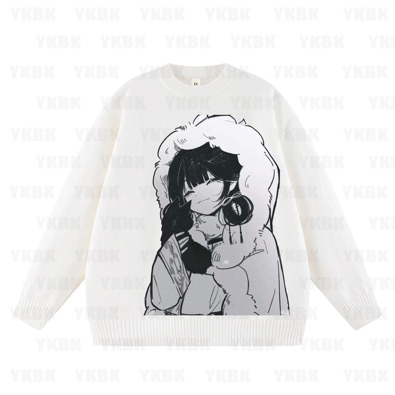 Street Sweater Tops y2k Clothes Gothic E-Girl  Tops aethetic CuteSweater   Vintage Women's Casual Top
