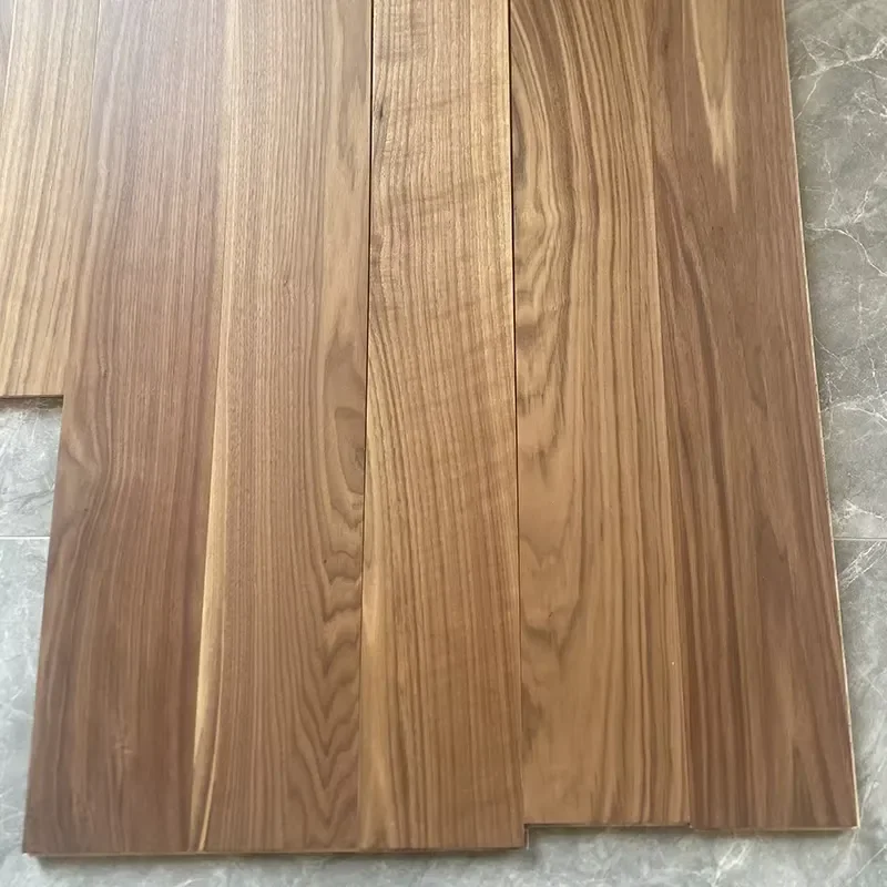 Custom Item, Contact Us Modern Style Hight Quality Natural Interlocking 18mm Black Walnut Solid Wood Flooring for Living Room