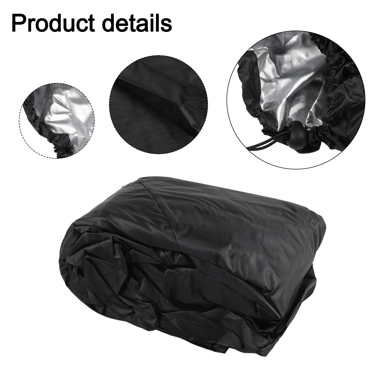 210D Oxford Cloth Inflatable Boat Waterproof Cover with Drawstring for Enhanced Protection During Outdoor Activities
