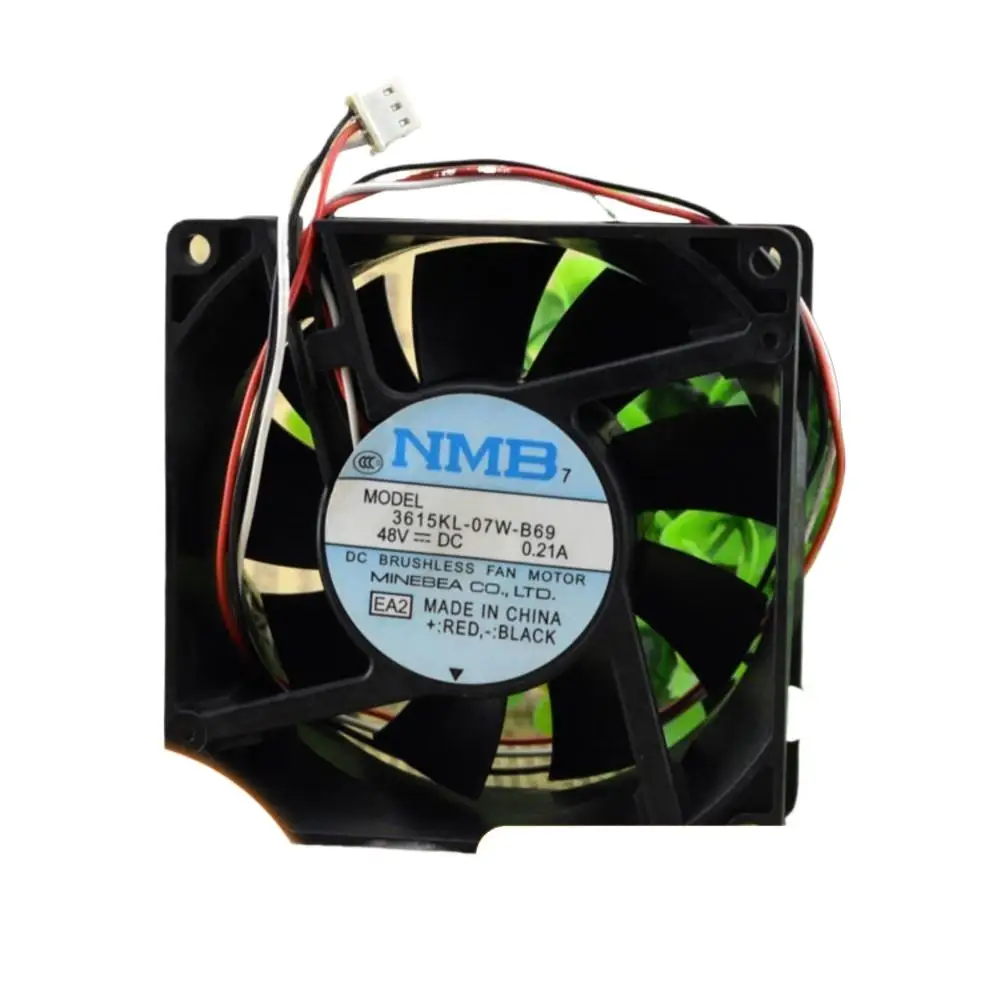 

for NMB 3615KL-07W-B69 92mm 9cm DC 48V 0.21A 9 9238 3-Wire Converter Cooling Fan Industrial and Power Supply Systems