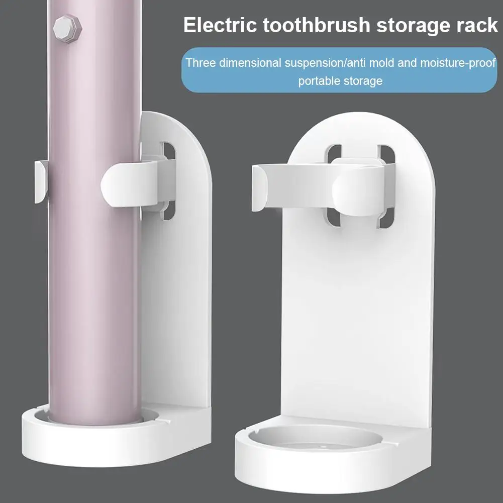 Smart Toothbrush Stand No Drilling Wall Mounted Drain Hanger Razor Storage Organizer Washroom Gadgets Hardware